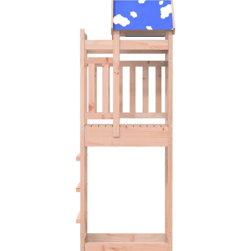 Buitenspeelgoed*vidaXL Speeltoren Bruin 85 x 52,5 x 239 cm Massief Douglas hout