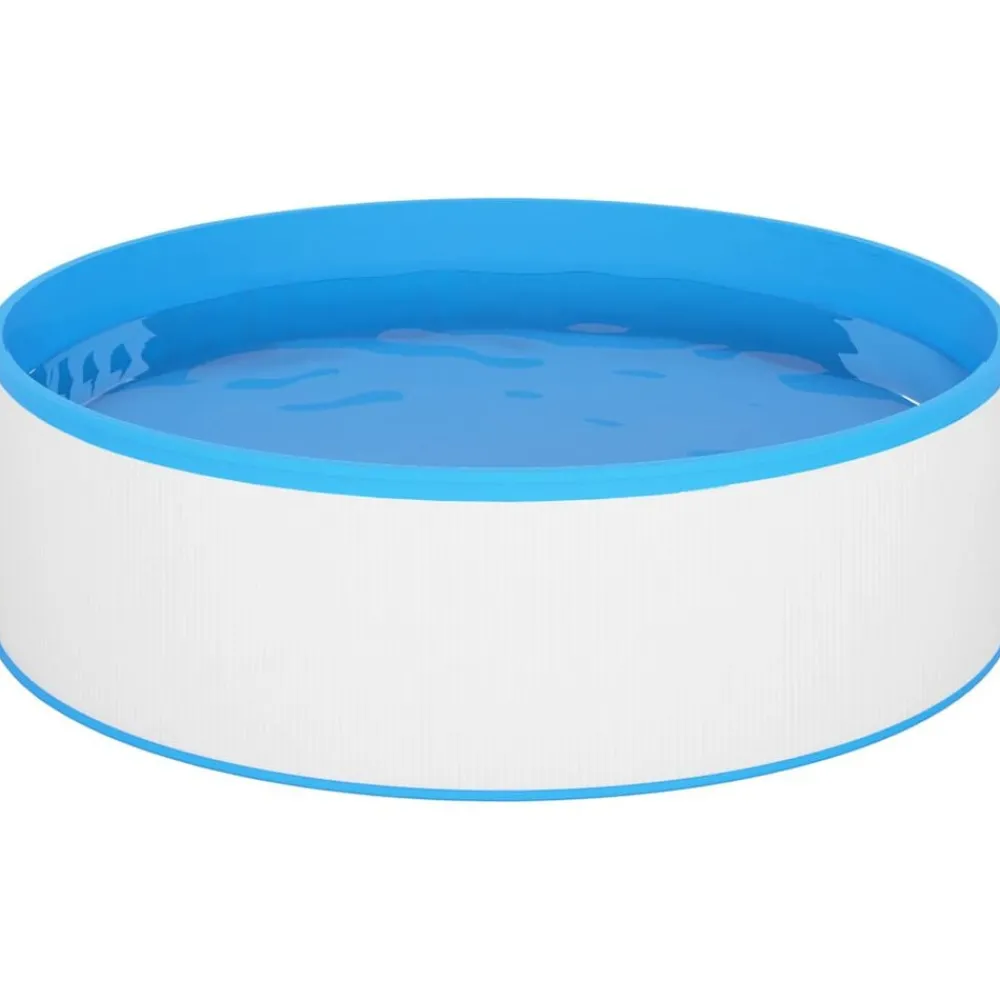Zwembaden & Spa'S*vidaXL Splasher pool met hangende skimmer en pomp 350x90 cm Wit