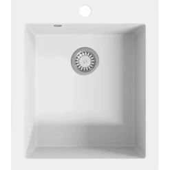 Spoelbak opbouw enkele bak graniet>vidaXL Hot
