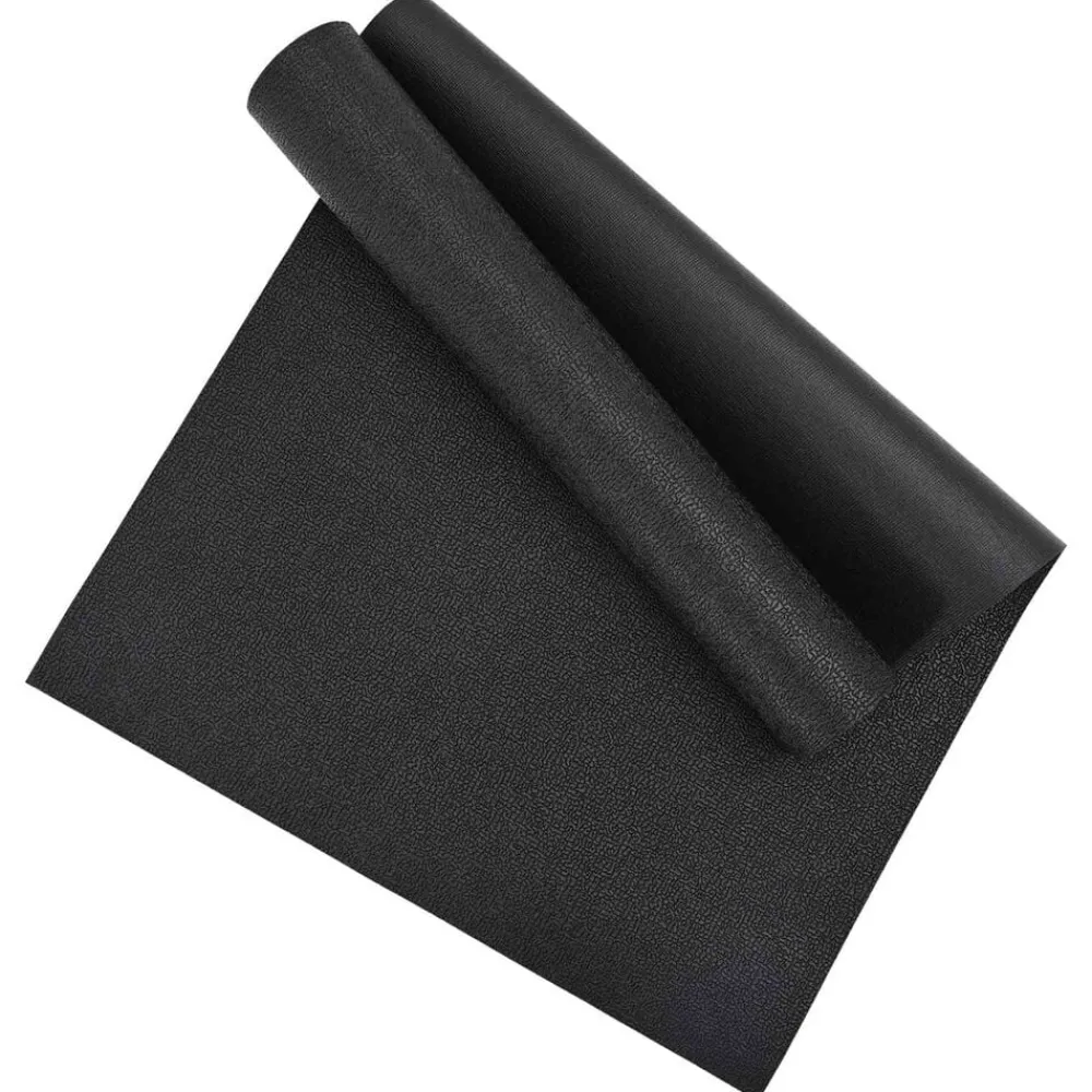 Fitness*vidaXL Sportbeschermingsmat Zwart 120 x 60 x 0,6 cm PVC met hoge dichtheid