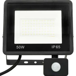 Verlichting*vidaXL Spotlight met sensor LED 50 W Koudwit