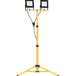 Verlichting*vidaXL Spotlight met statief LED 2x50 W Koudwit