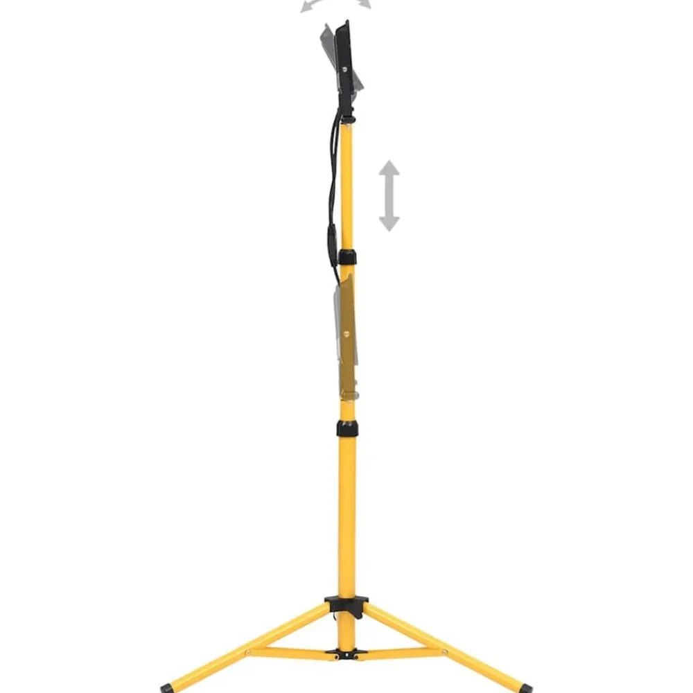 Verlichting*vidaXL Spotlight met statief LED 2x50 W Koudwit