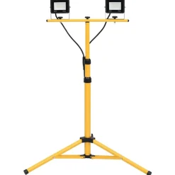 Spotlight met statief LED 2x20 W>vidaXL New