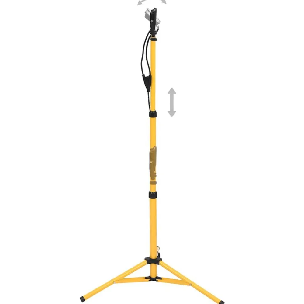 Spotlight met statief LED 2x20 W>vidaXL New