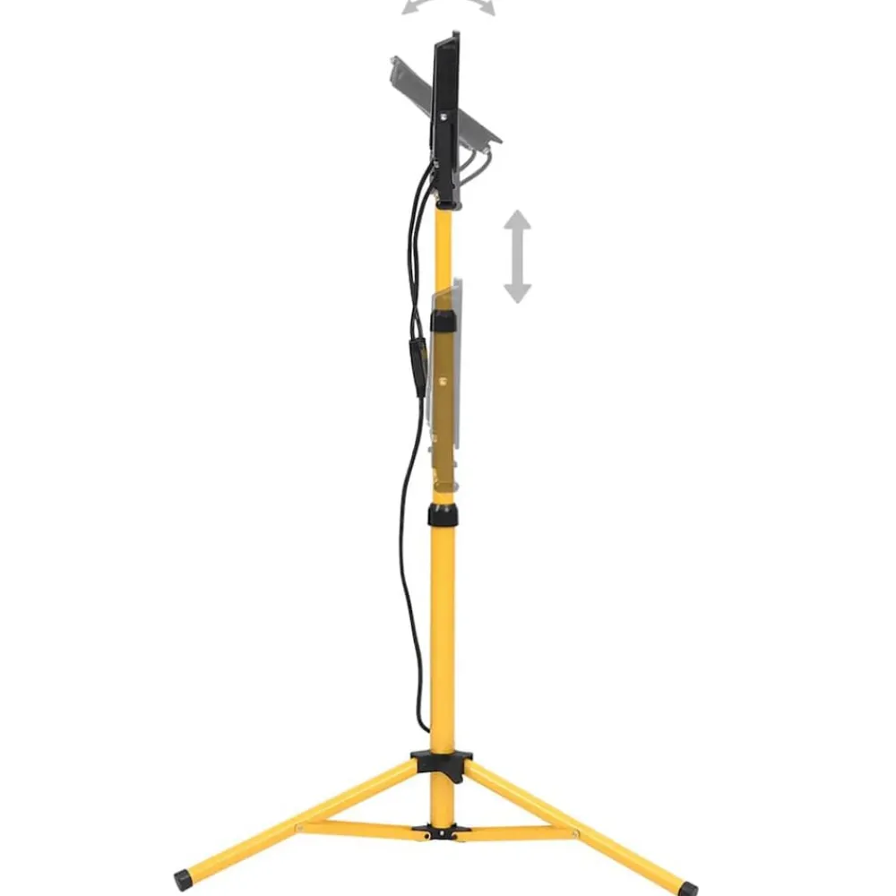 Verlichting*vidaXL Spotlight met statief LED 2x100 W Koudwit