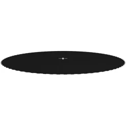 Springmat voor 14 feet/4,27 m ronde trampoline stof zwart>vidaXL Best