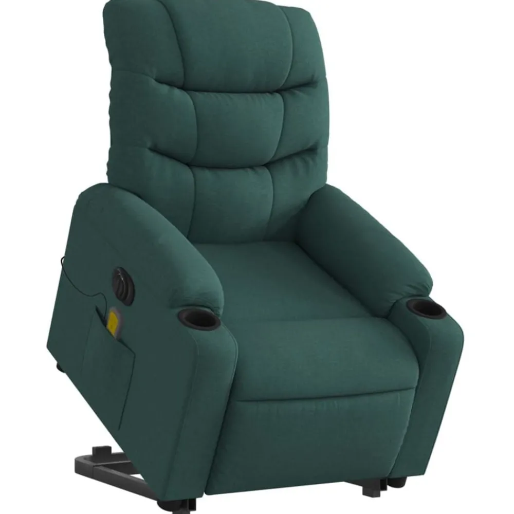 Sta-op-massagestoel elektrisch verstelbaar stof>vidaXL New