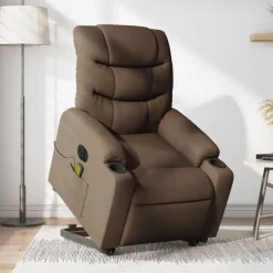 Sta-op-massagestoel elektrisch verstelbaar stof>vidaXL Clearance