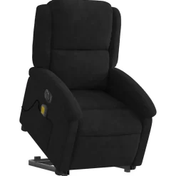 Sta-op-massagestoel elektrisch verstelbaar fluweel><noscript><img width=