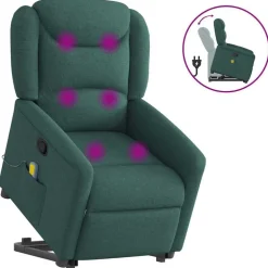 Sta-op-massagestoel verstelbaar stof>vidaXL Best