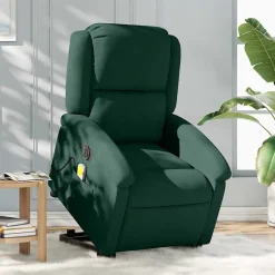 Sta-op-massagestoel elektrisch verstelbaar fluweel>vidaXL Hot