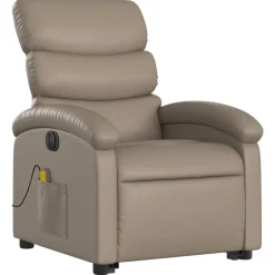 Sta-op-massagestoel elektrisch kunstleer kleurig><noscript><img width=