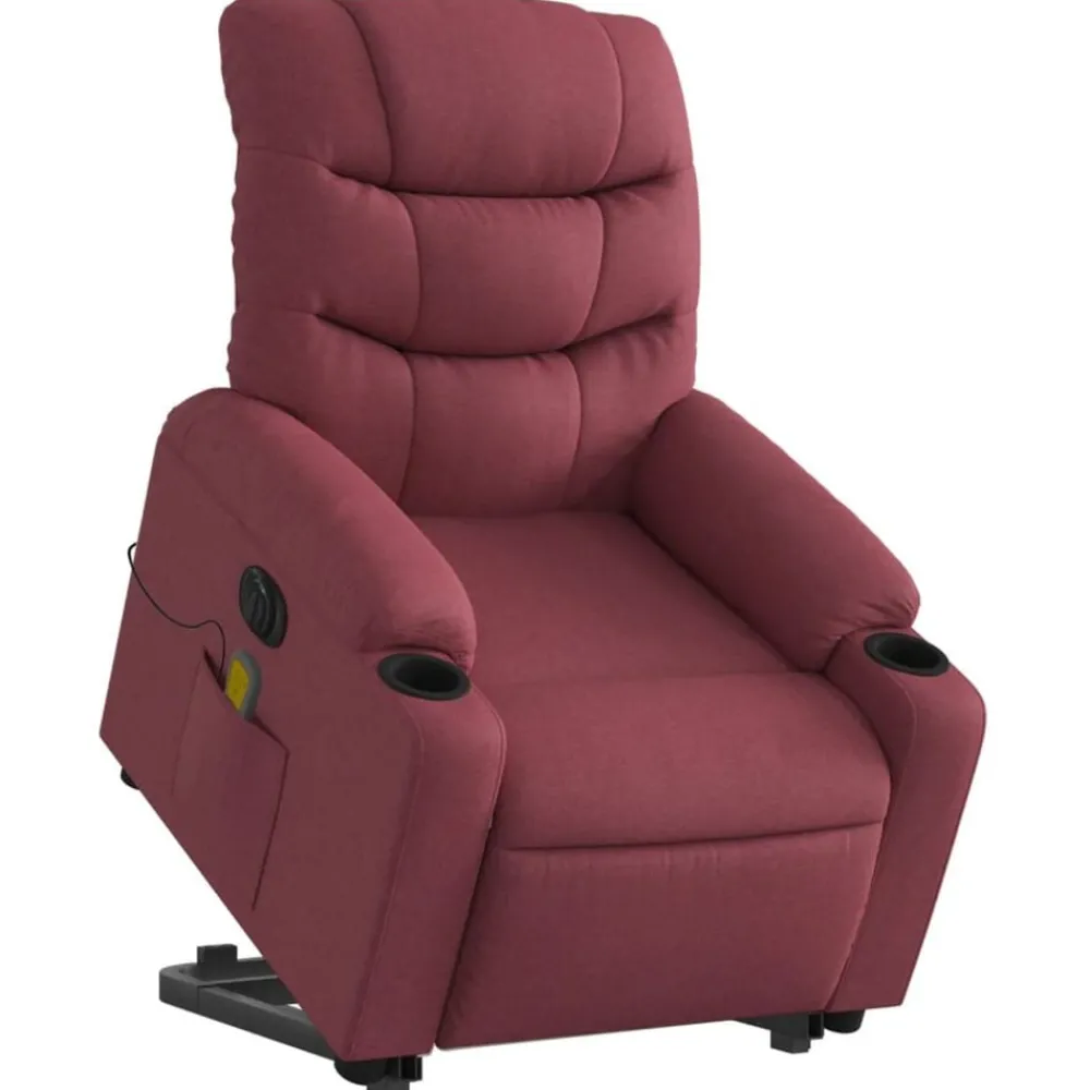 Sta-op-massagestoel elektrisch verstelbaar stof>vidaXL New