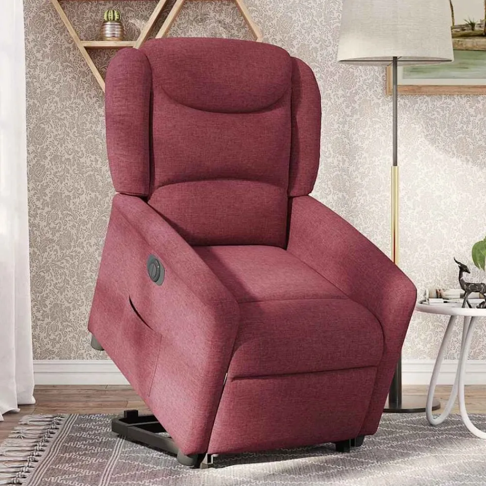 Sta-op-stoel elektrisch verstelbaar stof>vidaXL