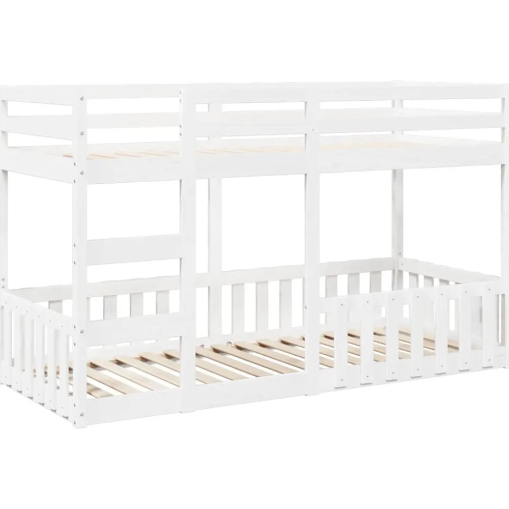 Stapelbed massief grenenhout 80x200 cm>vidaXL Discount