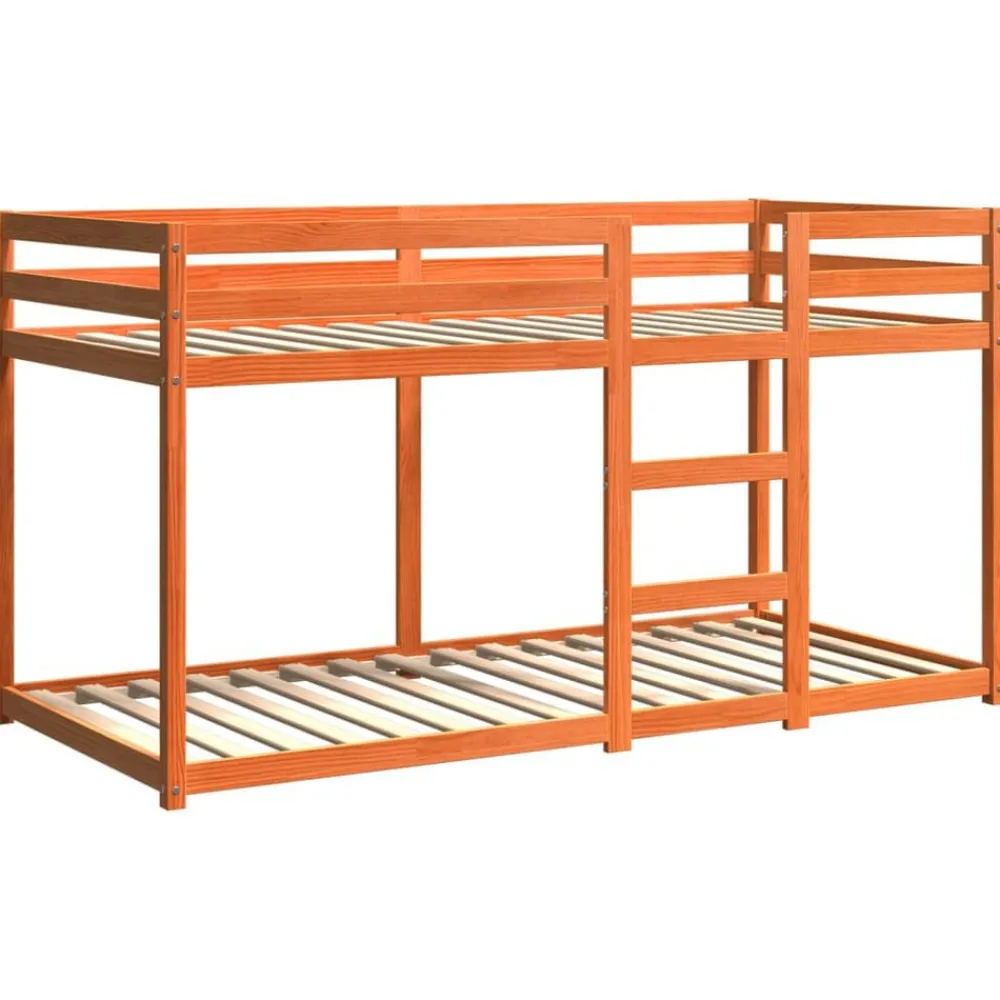 Stapelbed massief grenenhout 90x200 cm>vidaXL Sale