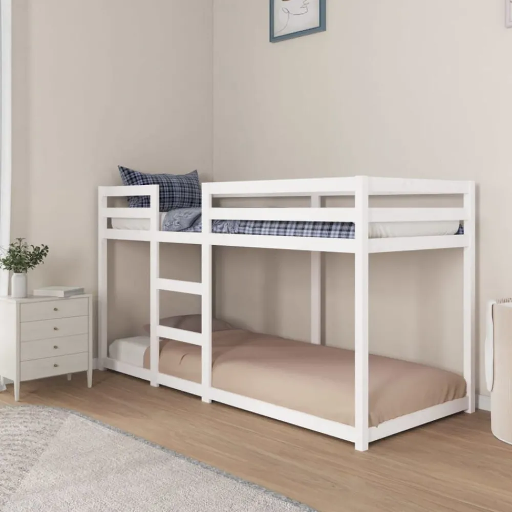 Stapelbed 80x200 cm massief grenenhout>vidaXL Sale
