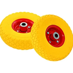 Steekwagenwielen 4 st 3,00-4 (245x82) massief PU>vidaXL Best