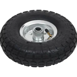 Materiaalbehandeling*vidaXL Steekwagenwielen 4,10/3,50-4 (260x83) rubber 2 st