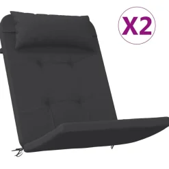 Stoelkussens 2 st Adirondack oxford stof>vidaXL New