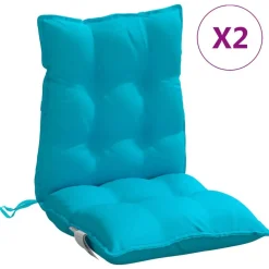 Stoelkussens 2 st lage rug oxford stof>vidaXL Sale
