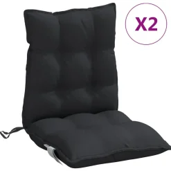 Stoelkussens 2 st lage rug oxford stof>vidaXL Sale