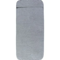 Linnengoed*vidaXL Strandhanddoeken 2 st 400 g/m² 60x135 cm stof Grijs