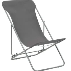 Strandstoelen inklapbaar 2 st staal en oxford stof>vidaXL New