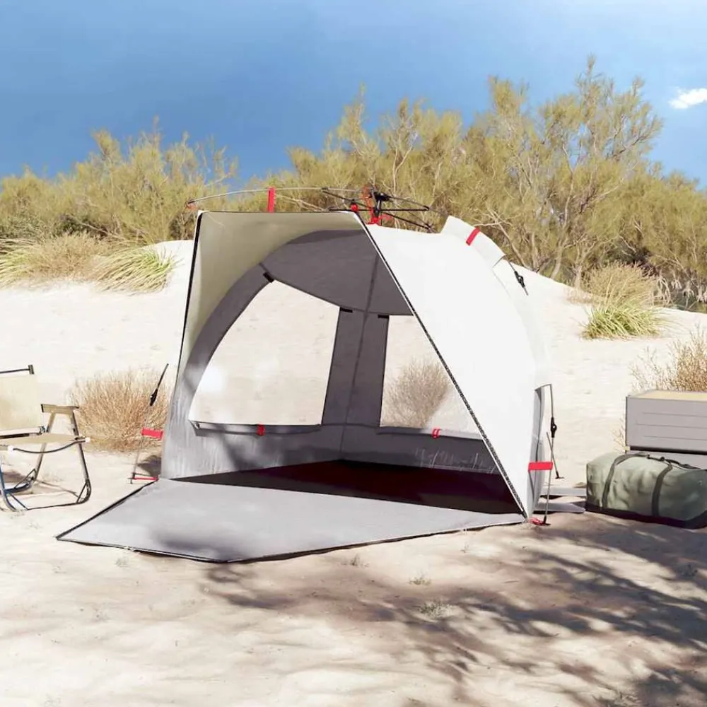 Strandtent 2-persoons waterdicht snelontgrendeling>vidaXL Clearance