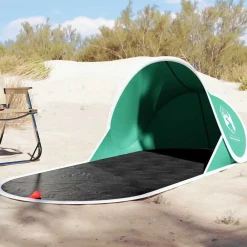 Buitensport*vidaXL Strandtent pop-up waterdicht Zeegroen