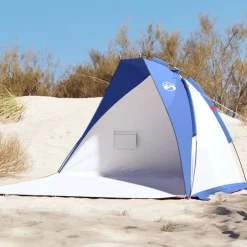 Strandtent 268x223x125 cm 185T polyester azuur>vidaXL Discount