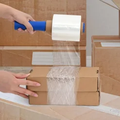 Stretchfilm met handvat 10 st transparant 23 μm 10 cm x 150 m><noscript><img width=