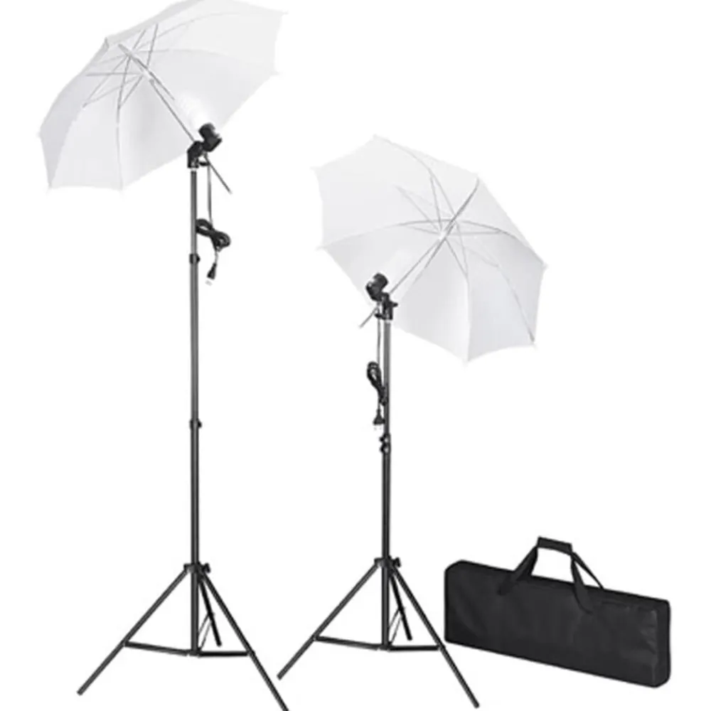 Studioset met te achtergrond en lampen 600x300 cm>vidaXL Discount