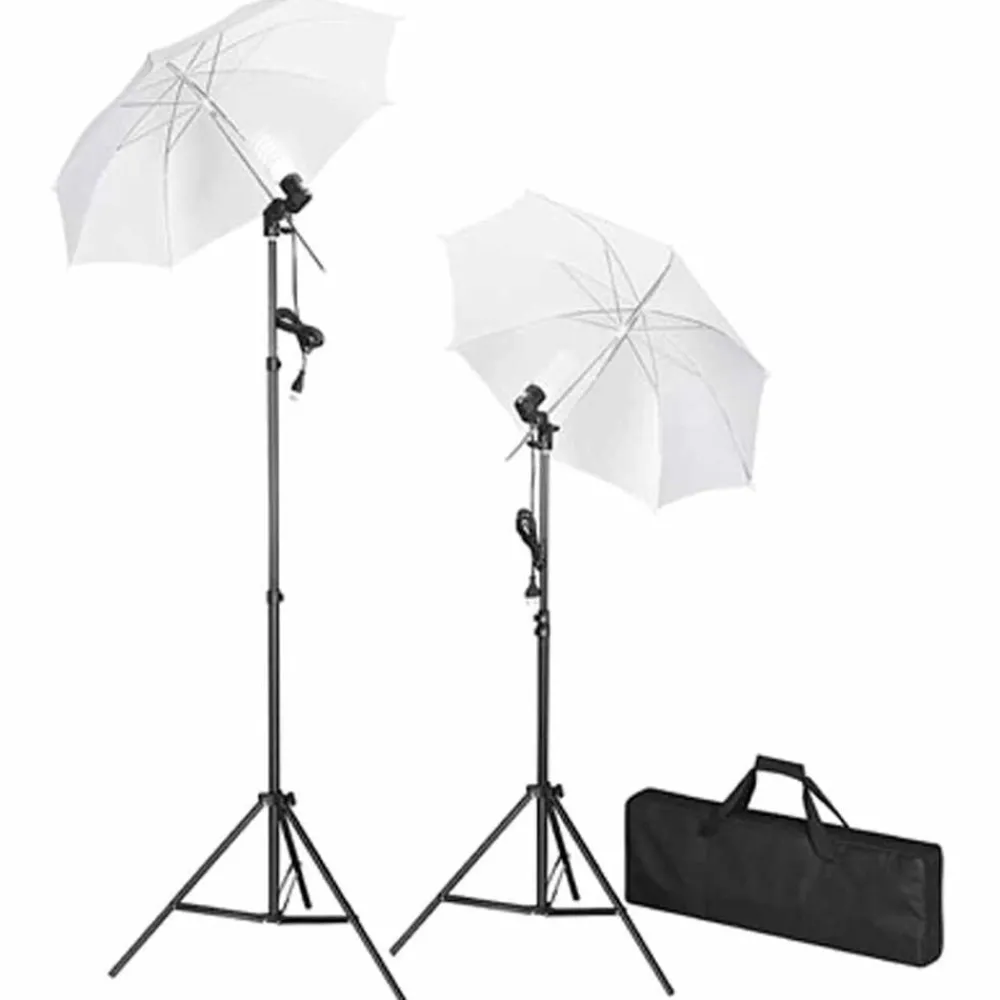 Studioset met e achtergrond en lampen 600x300 cm>vidaXL Sale