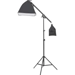 Camera & Optiek*vidaXL Studioverlichtingsset met statief en softbox