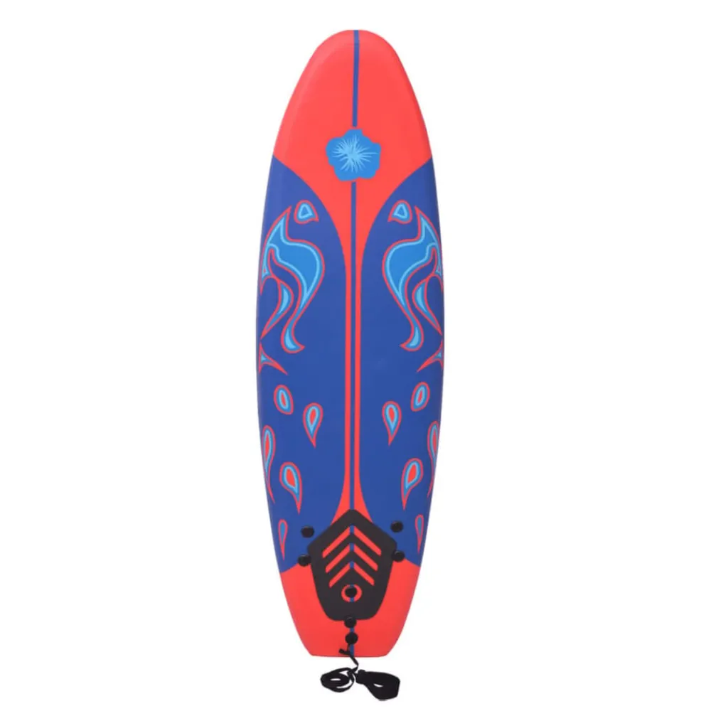 Surfplank 170 cm blauw en rood>vidaXL Discount