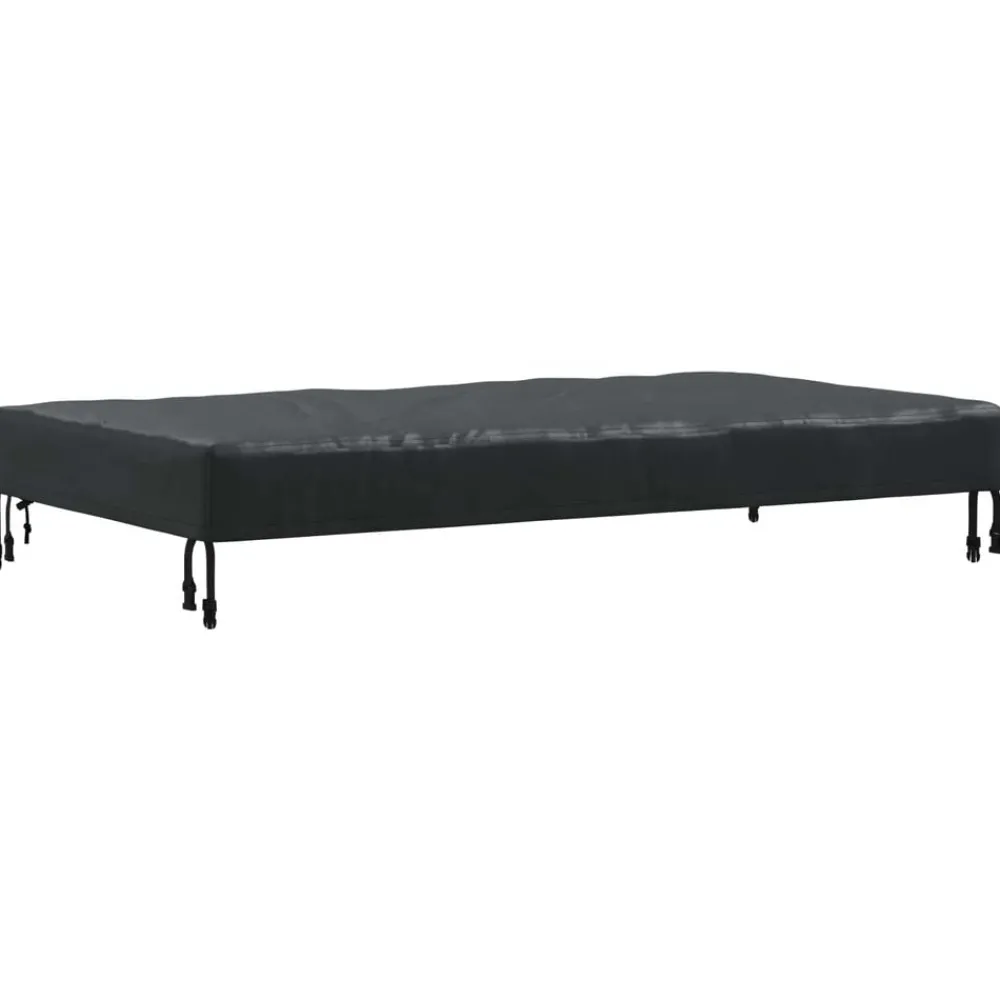 Tafel Dek Effen Zwart 122 x 72 x 15 cm Stof>vidaXL Online