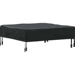 Accessoires Voor Tuinmeubelen*vidaXL Tafel Dek Effen Zwart 62 x 62 x 15 cm 600D Oxford Stof