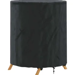 Tafel Dek Effen Zwart 62 x 62 x 70 cm Stof><noscript><img width=