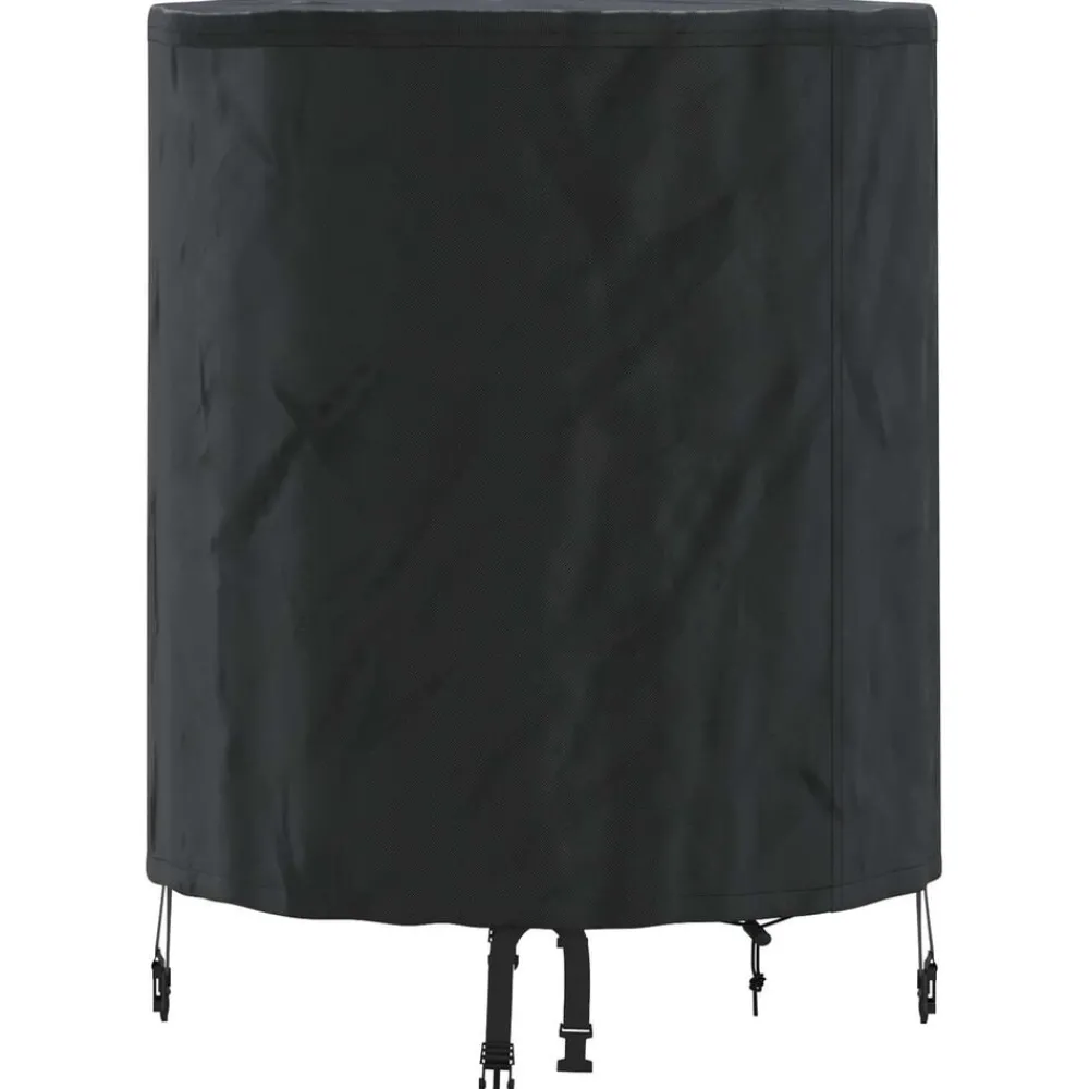 Accessoires Voor Tuinmeubelen*vidaXL Tafel Dek Effen Zwart 62 x 62 x 70 cm Stof