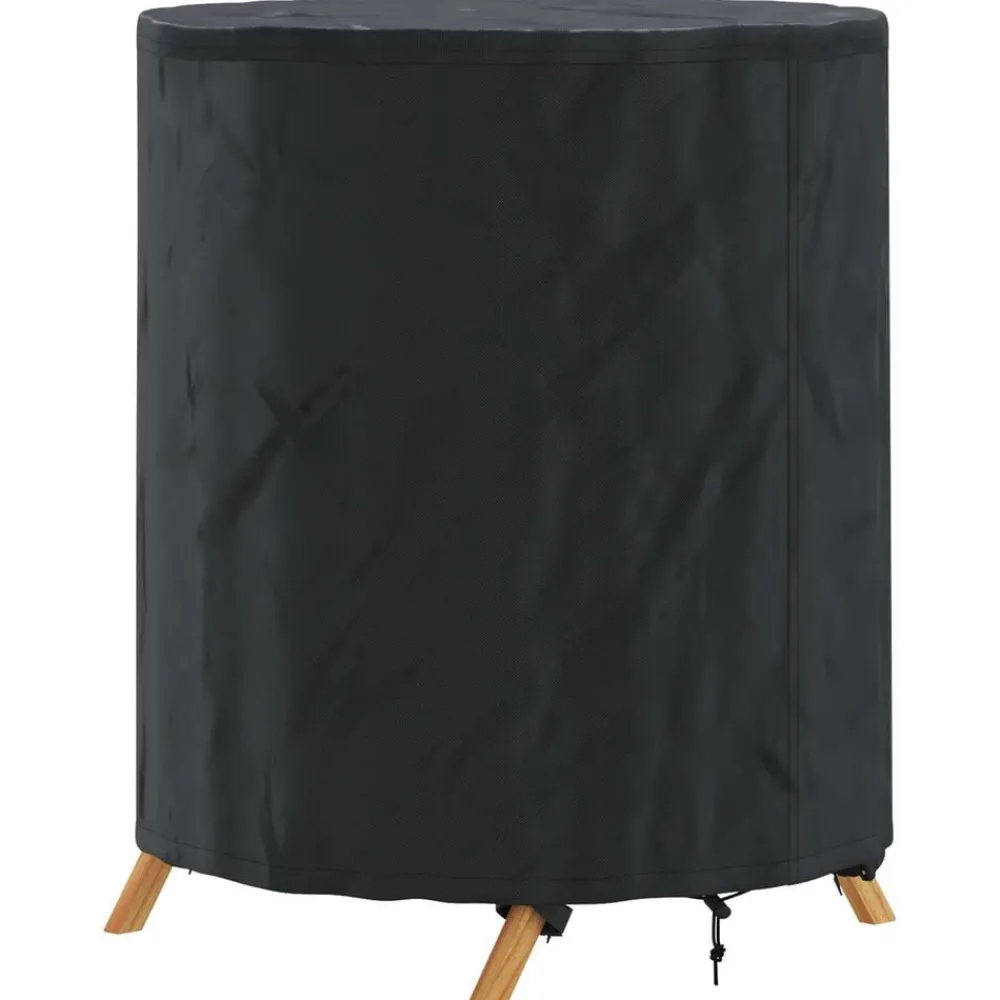 Accessoires Voor Tuinmeubelen*vidaXL Tafel Dek Effen Zwart 62 x 62 x 70 cm Stof