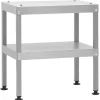 Keuken & Eetkamer*vidaXL Tafel voor rookoven 40x28x44,5 cm gegalvaniseerd staal