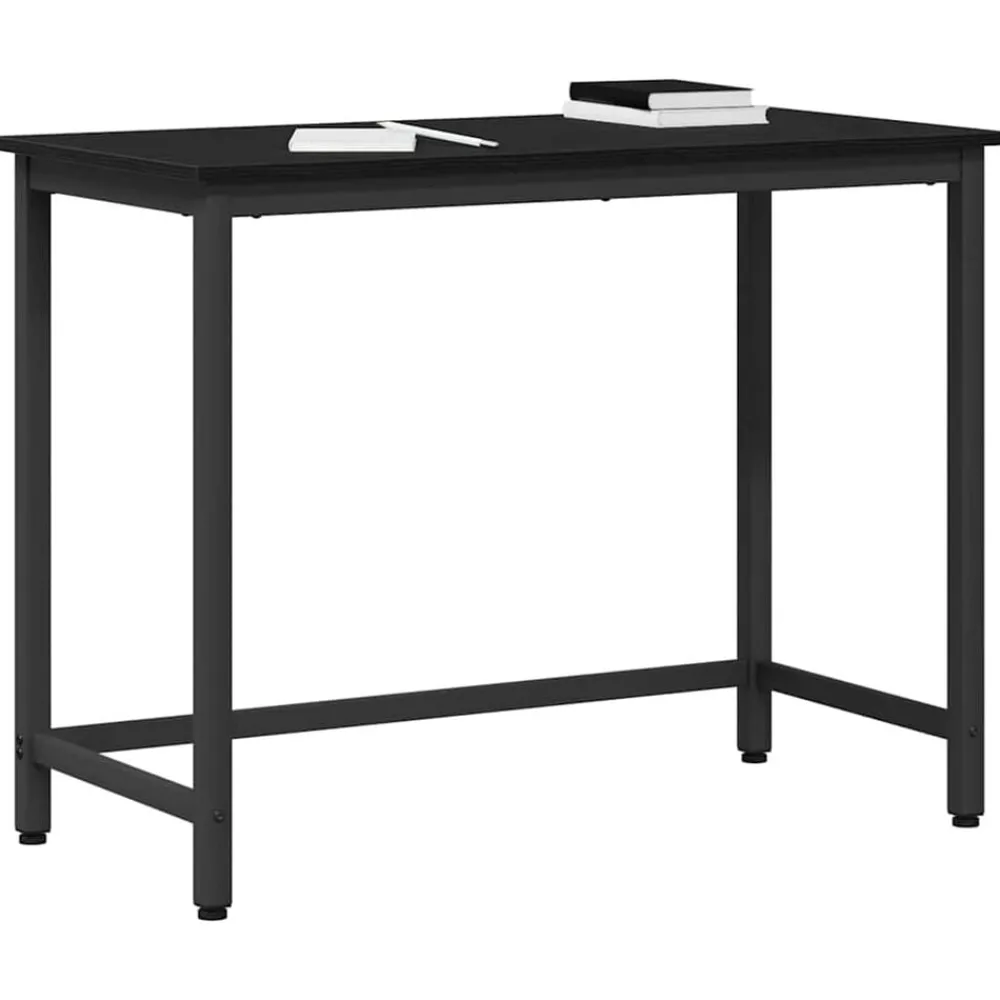 Tafel 80 x 50 x 76,5 cm Engineered hout en staal>vidaXL Hot