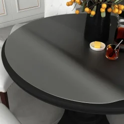 Tafelaccessoires*vidaXL Tafelbeschermer Ø60 cm 1,6 mm PVC Mat