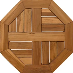 Tafelaccessoires*vidaXL Tafelblad achthoekig 40x40x2,5 cm massief teakhout