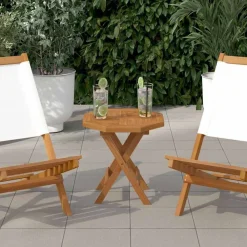 Tafelaccessoires*vidaXL Tafelblad achthoekig 40x40x2,5 cm massief teakhout