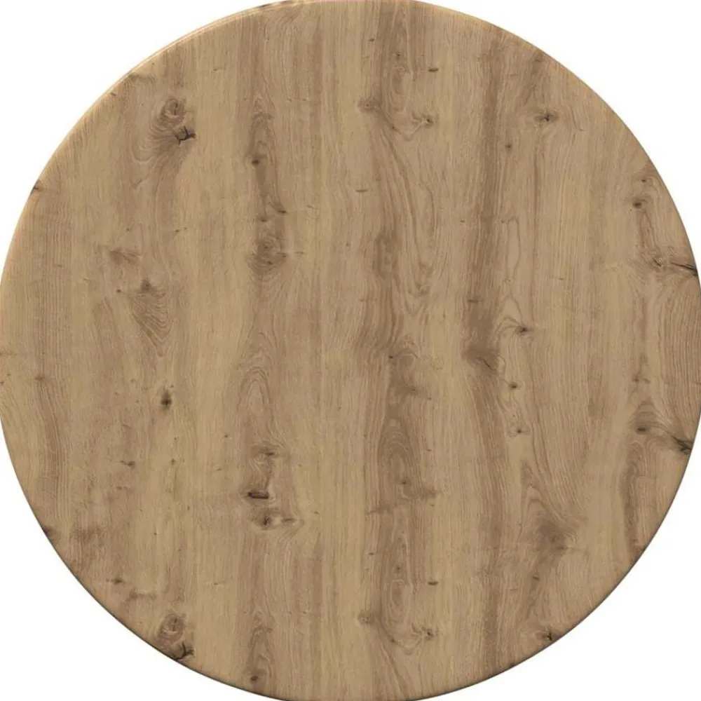 Tafelaccessoires*vidaXL Tafelblad 30 x 30 x 1,5 cm Bewerkt hout artisanaal eikenkleurig