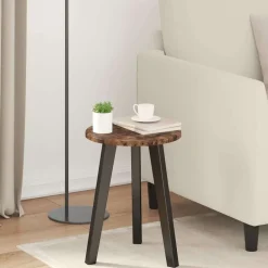 Tafelblad Ø 30 x 1,5 cm Bewerkt hout>vidaXL Sale