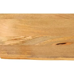 Tafelblad met natuurlijke rand 40x20x2,5 cm massief mangohout>vidaXL New